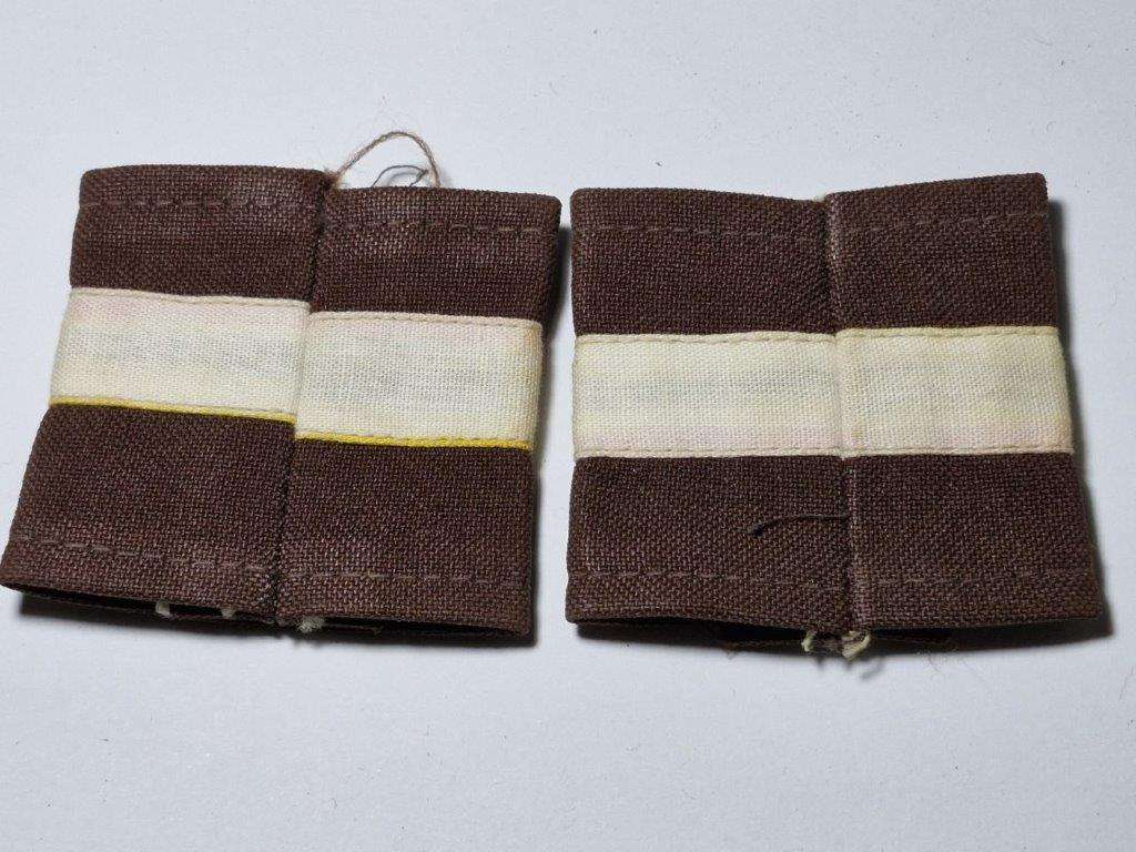 Rhodesian Guard Force slip on Epaulettes