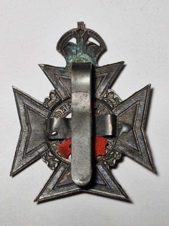 Large Rhodesia Regiment Cap Badge.