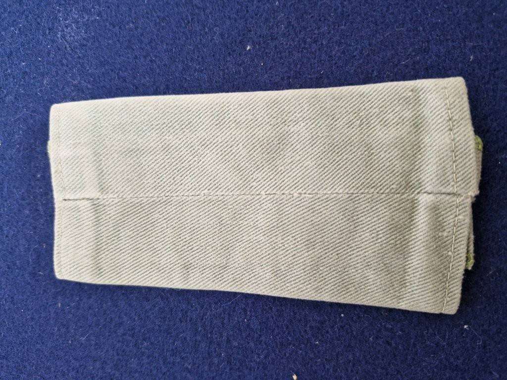 Rank Epaulet Captain 10th Bn Rhodesian Rifles. Well faded