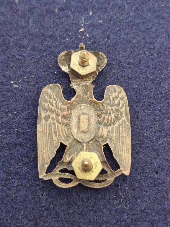 Italian Colonial Police badge. Small