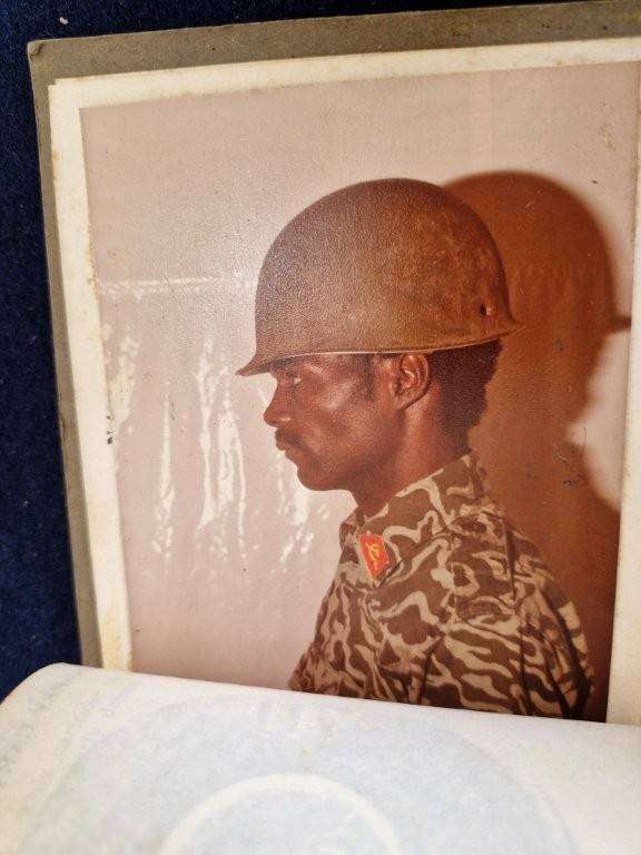 Rhodesian Terrorist Weapons Handbook belonging to Superintendent I. Laing