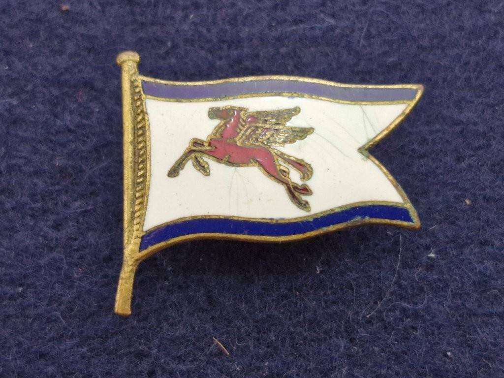 Mobil Oil Tankers cap Badge