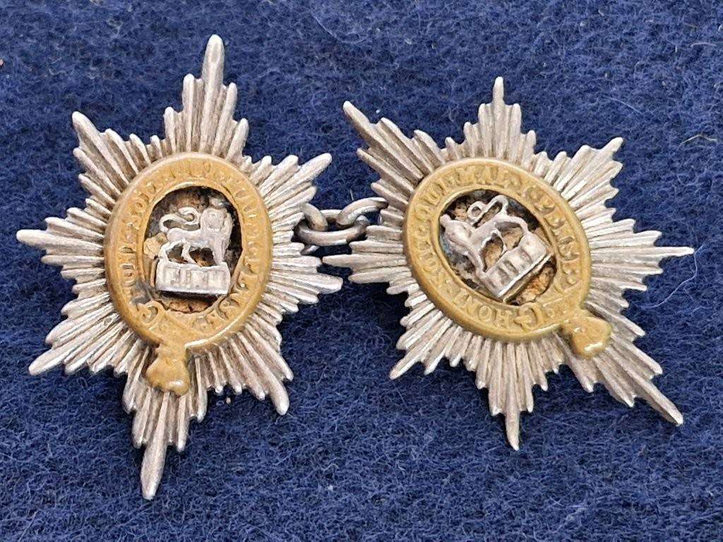 Worcestershire Regiment Mess dress Button from 2 badges