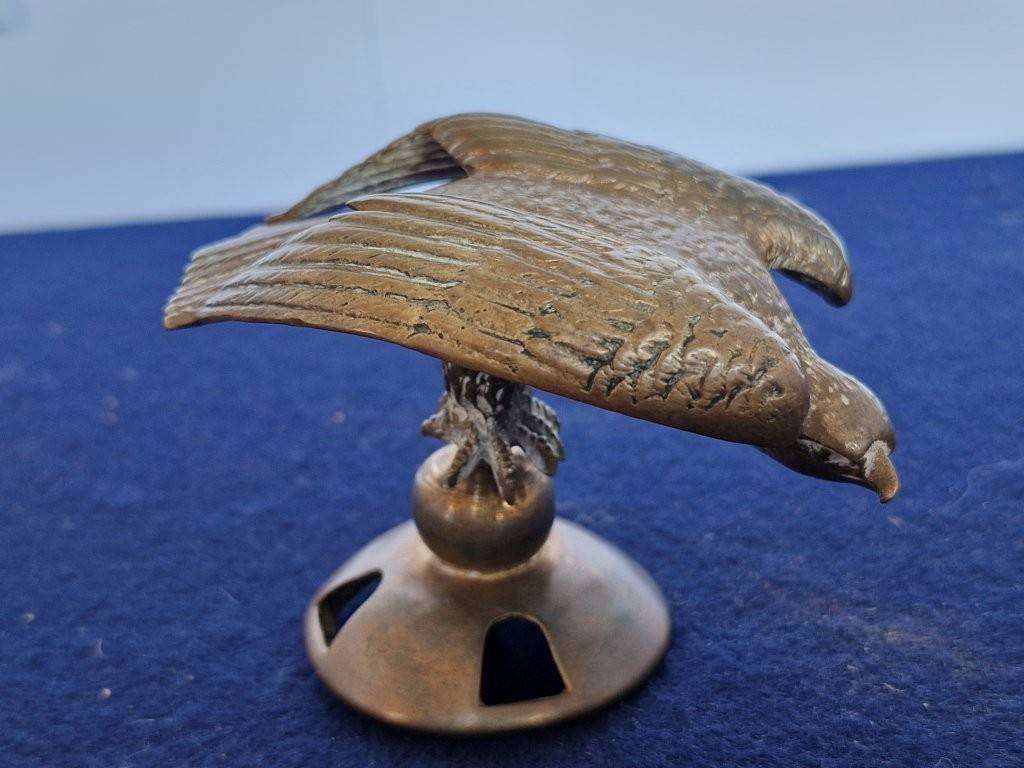 WWII SAAF Pith helmet Eagle topper. Very rare...
