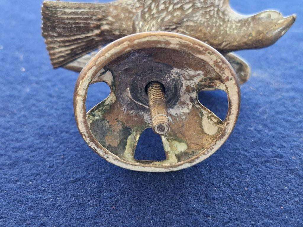 WWII SAAF Pith helmet Eagle topper. Very rare...