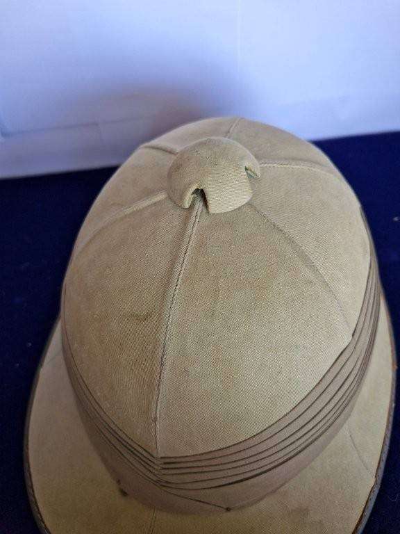 WWII?SARP Pith helmet. Missing the liner