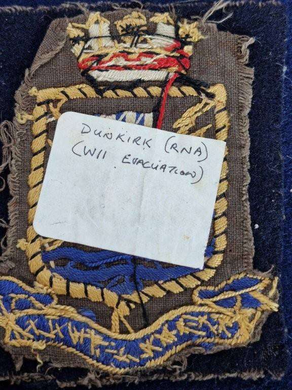 Dunkirk (RNA) WWII Evacuation Blazer badge