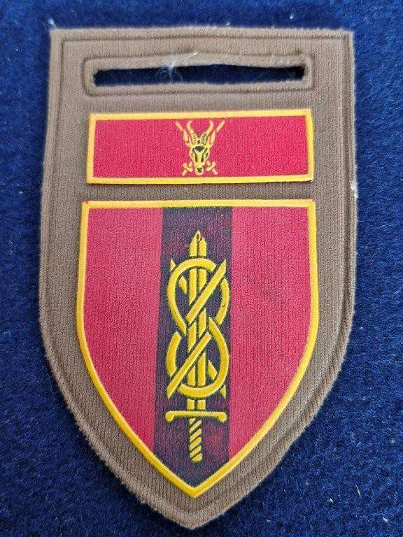 SADF Provost School shoulder flash.