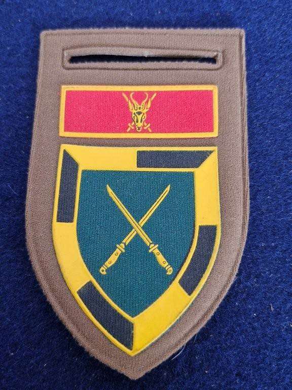 SADF Infantry School shoulder flash.