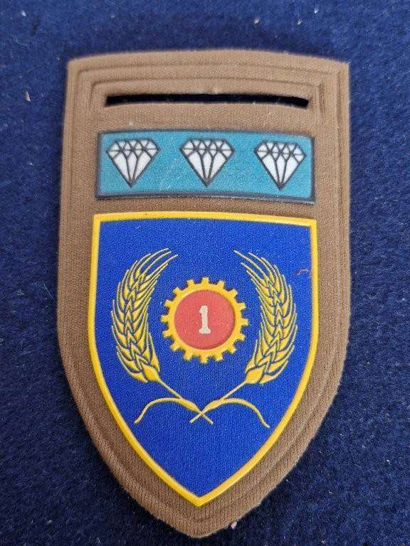SADF 1 Maintenance Unit shoulder flash.