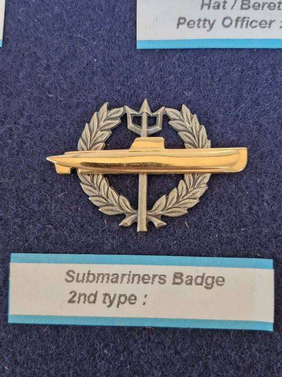 SA Navy Submariners Badge 2nd type