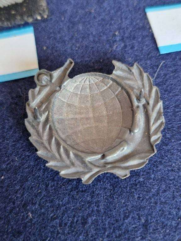 SA Marines Cap badge