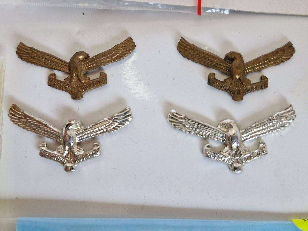 South African Air Force Collar Badges