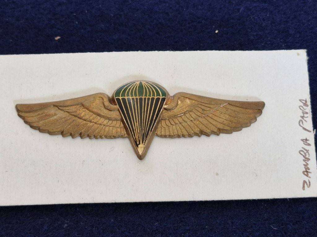 Zambia Parachute wing