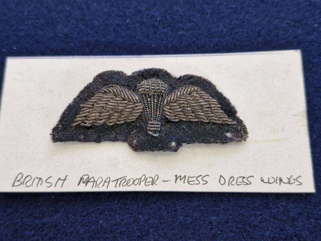 British Parachute Wings for mess dress