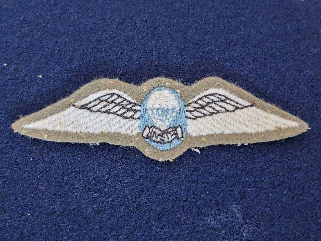 SADF Static Line Instructor cloth Parachute wing.