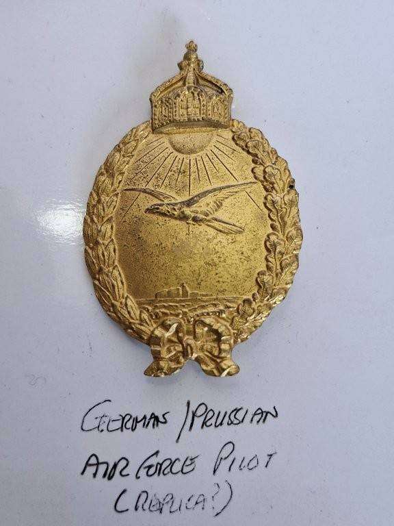 German WWI Pilot badge. Selling as a copy