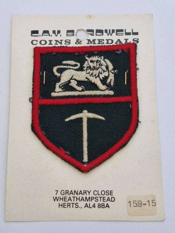 Rhodesian Army Shoulder Flash