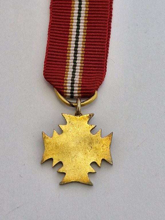 Miniature Rhodesian Grand Cross of Valour. Probably made by Livingstone Mint.
