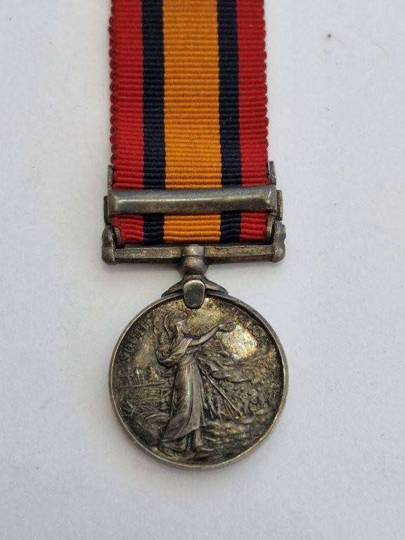 Miniature Boer War Queen's South Africa Medal with Defence of Mafeking Bar