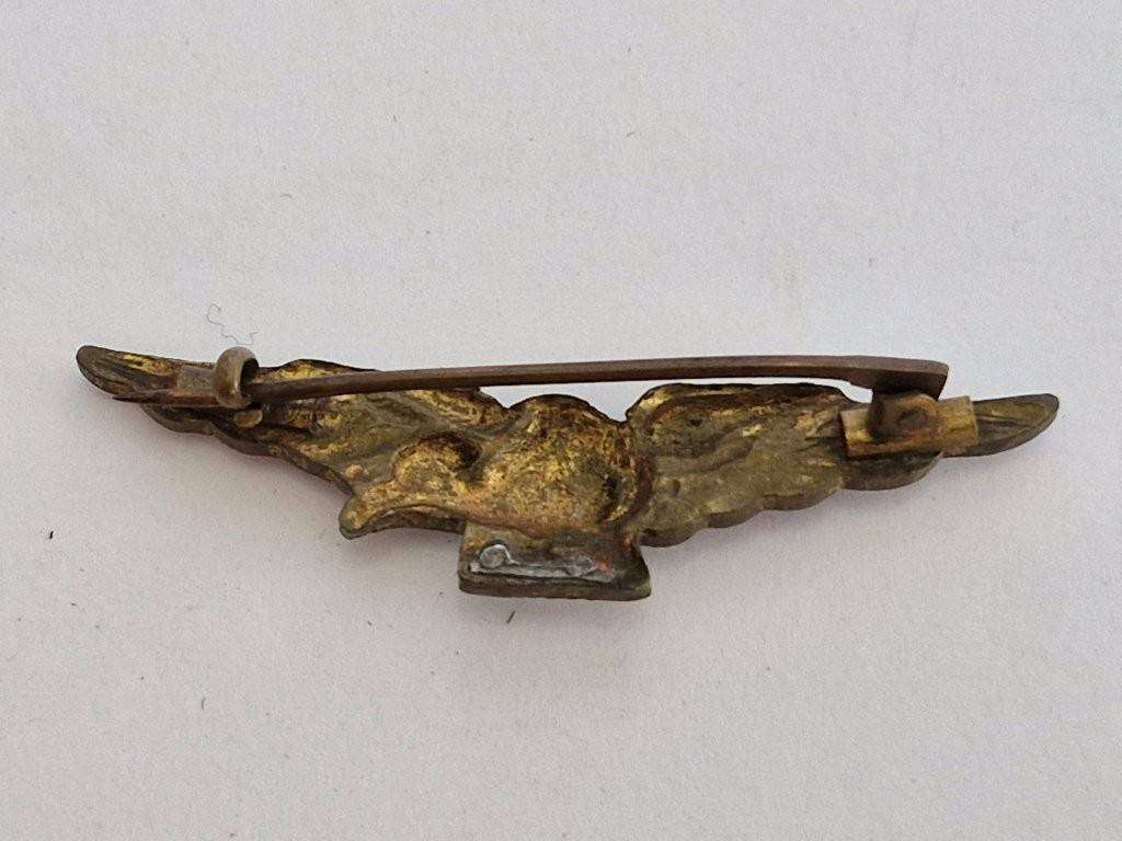 SCARCE BRITISH WW2 ROYAL AIR FORCE RAF METAL PATHFINDER WING