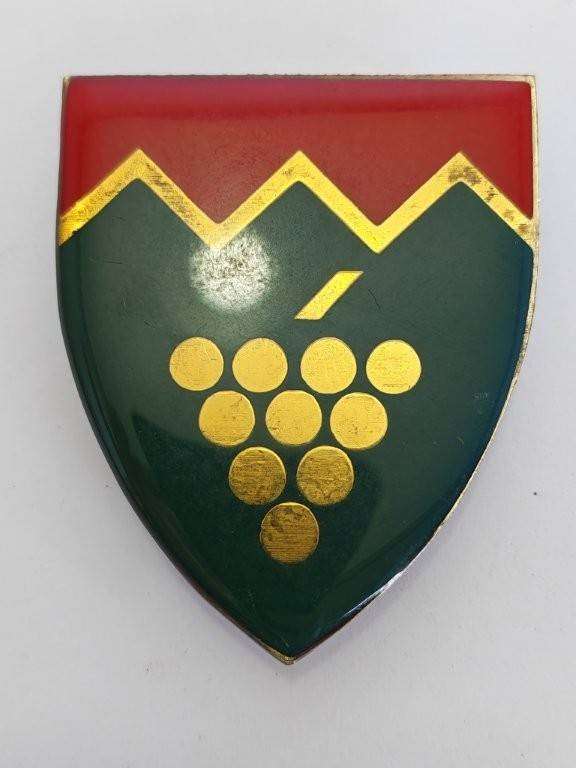 SADF Regiment Boland Shoulder flash. Pins Intact.