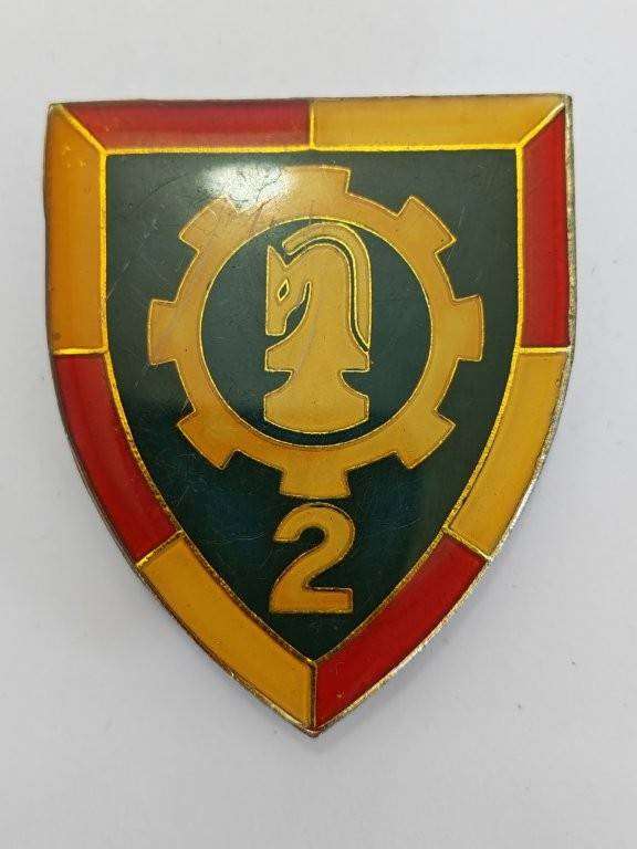 SADF 2 Mobilisation Centre Shoulder flash. Pins Intact.