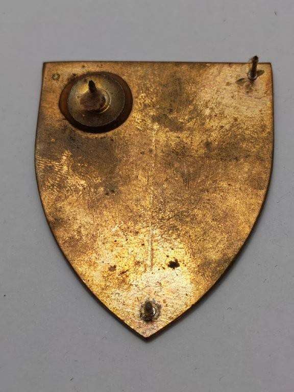 SADF 31 Field Workshop Shoulder Flash. One pin replaced