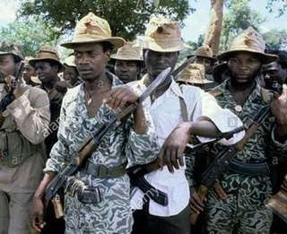 Ethiopian DERG Noodle/Wave pattern Camo trousers as used by ZANLA forces Bush Wa. 41 Cm across waist