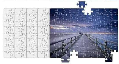 Sublimation 120 Pcs Blank Puzzle