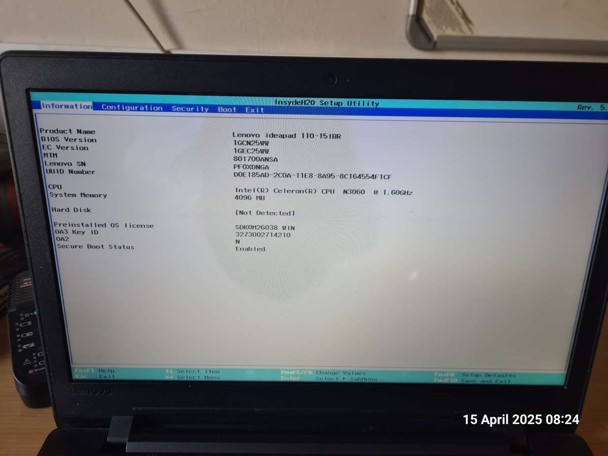 Lenovo Ideapad 110 for spares/repairs