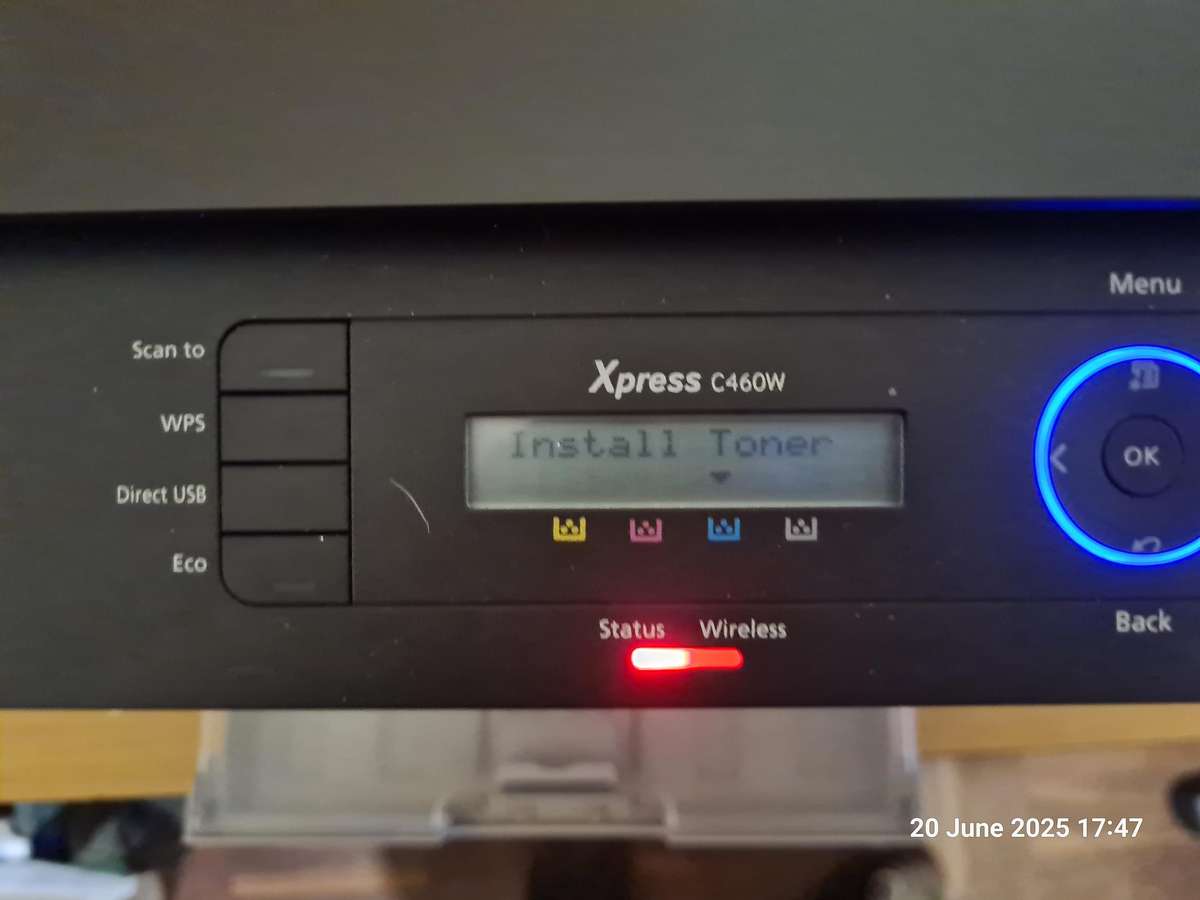 Samsung Xpress SL-C460W Color Laser Multifunction Printer