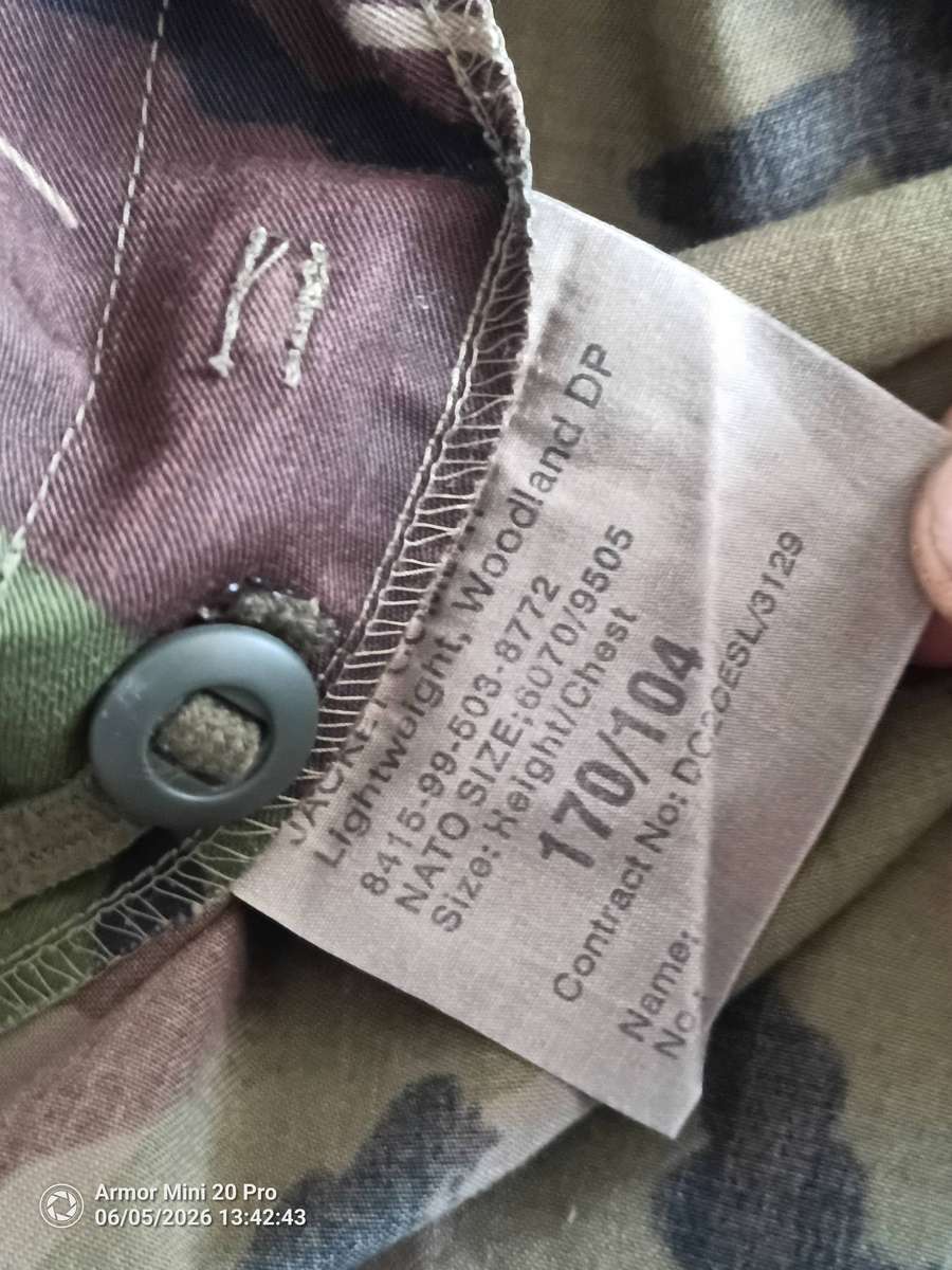 Camo pants and jacket
