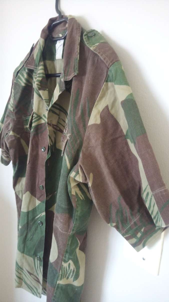 Rhodesian short sleeve camo shirt