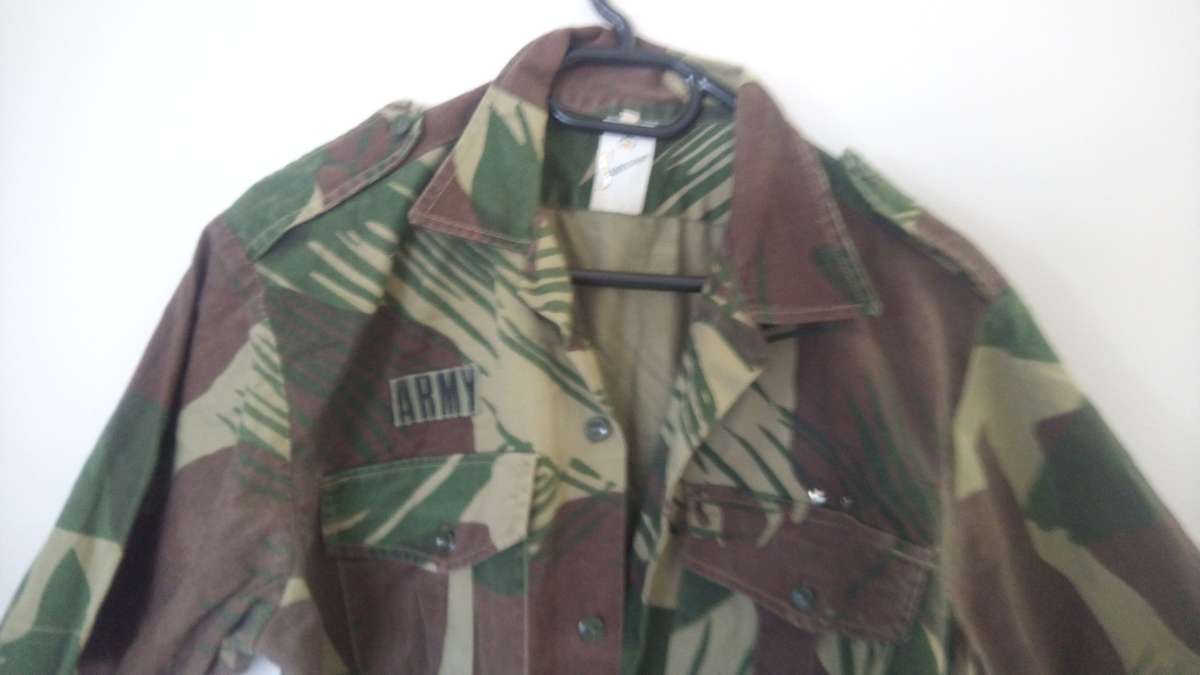 Rhodesian short sleeve camo shirt