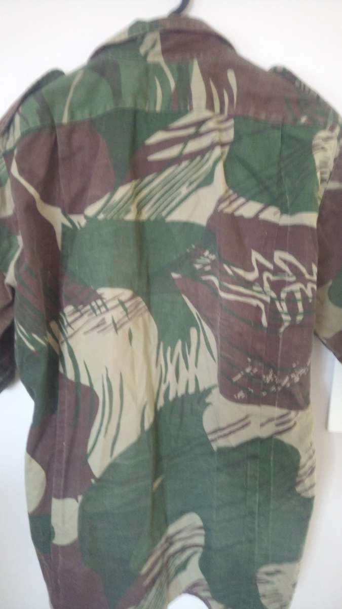 Rhodesian short sleeve camo shirt