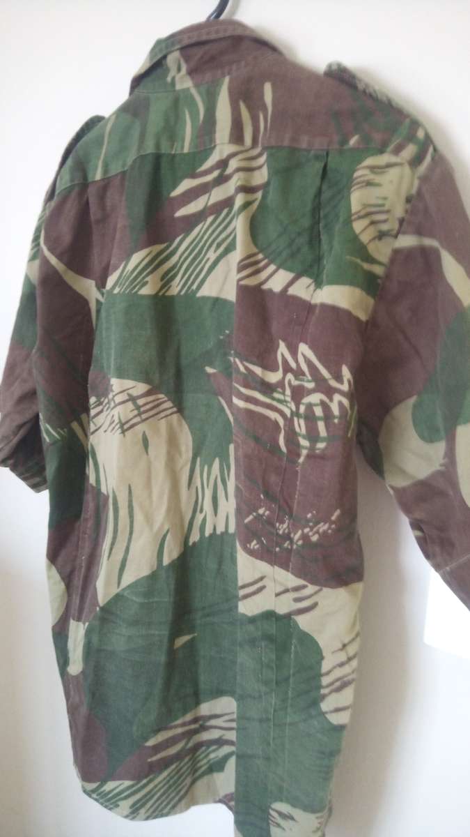 Rhodesian short sleeve camo shirt