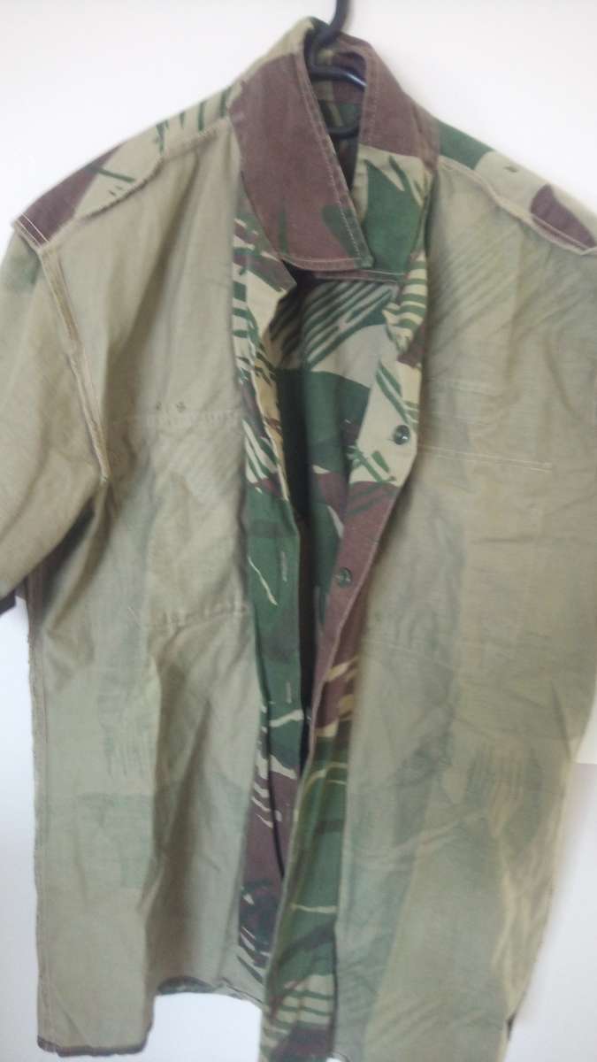 Rhodesian short sleeve camo shirt
