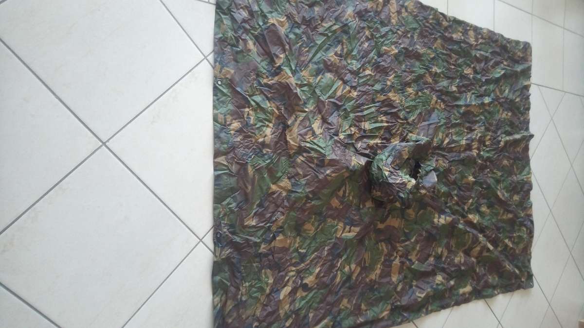 Military ground sheet/puncho
