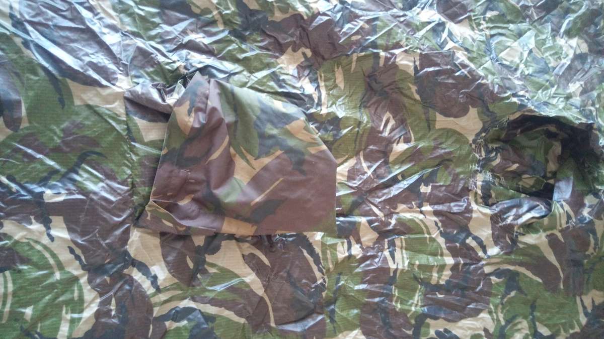 Military ground sheet/puncho