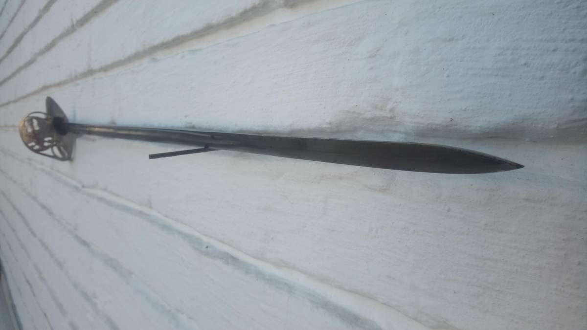 Sword Spanish officers lion head sword