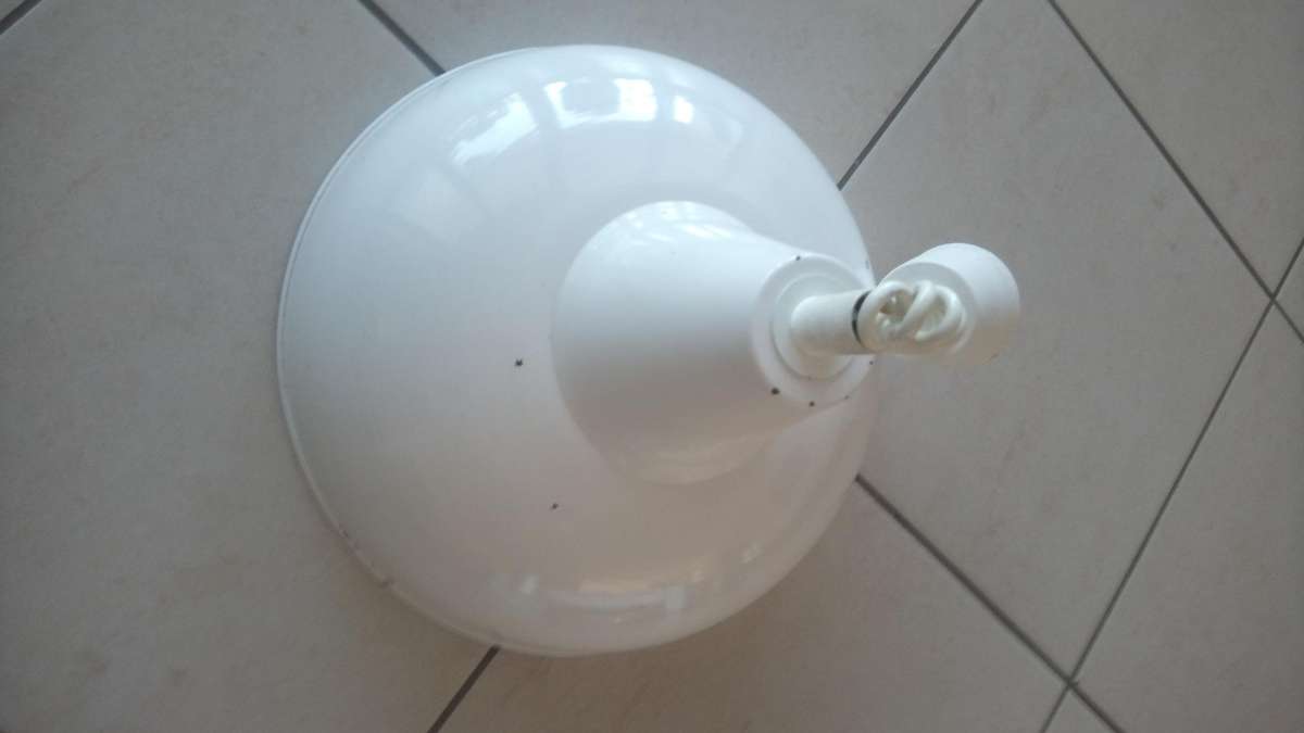 Vintage pull down light