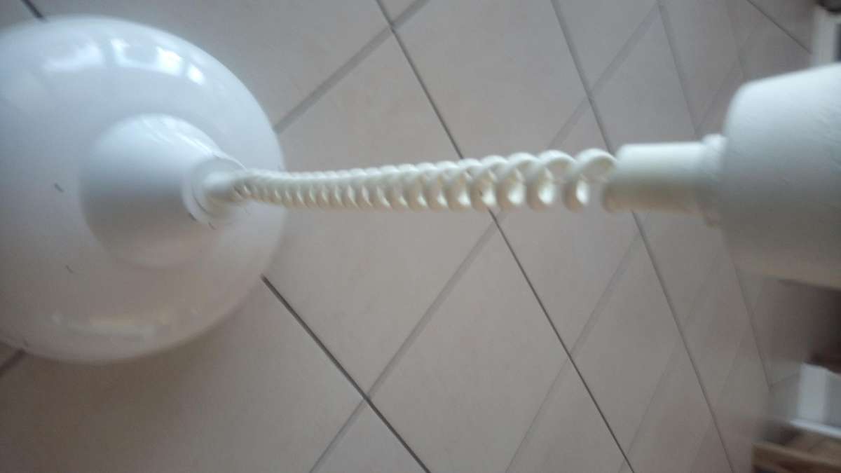 Vintage pull down light