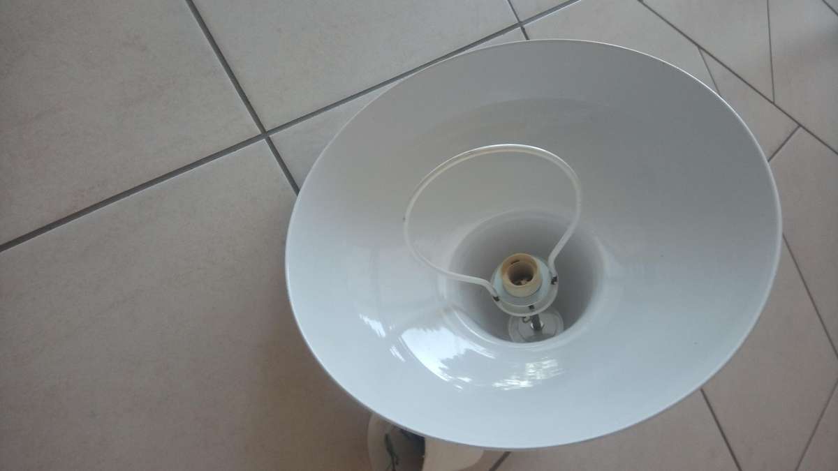 Vintage pull down light