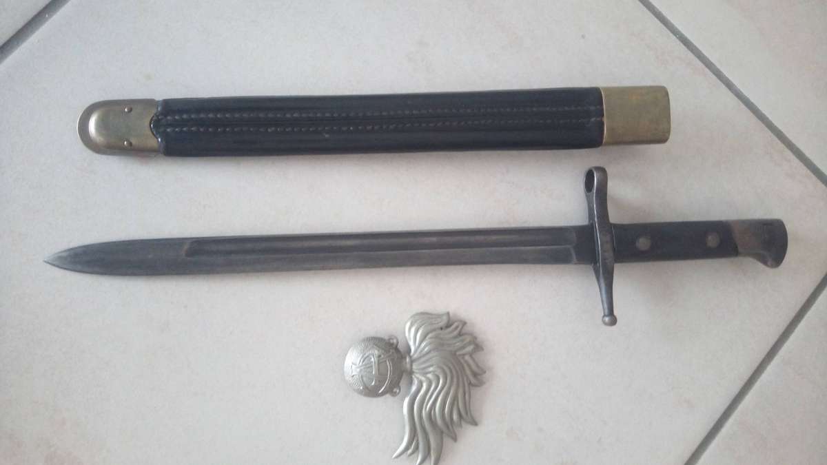 Italian M1891 bayonet