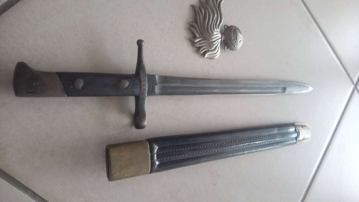 Italian M1891 bayonet