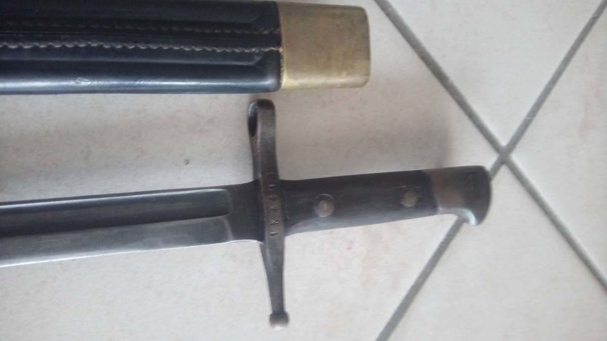 Italian M1891 bayonet