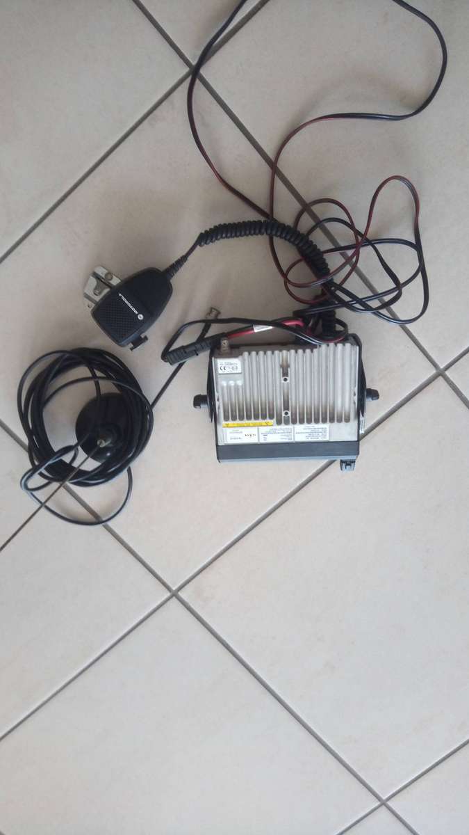 Motorola two way vehicle radio