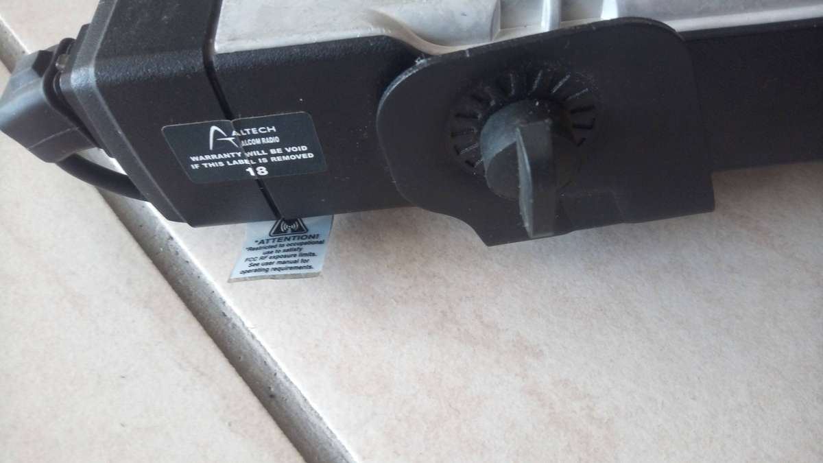 Motorola two way vehicle radio