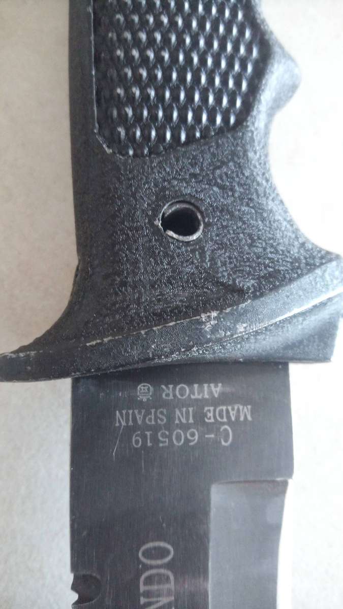 Spanish military knife